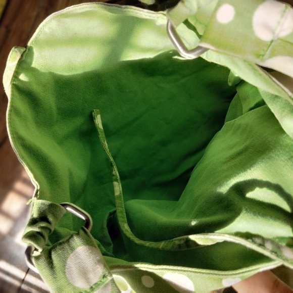 Retro green handbag - Picture 4 of 6
